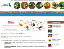Tablet Screenshot of mon-bio-jardin.com